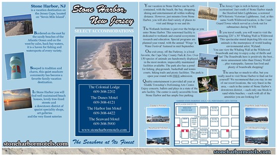 Brochures: Stone Harbor Hotels